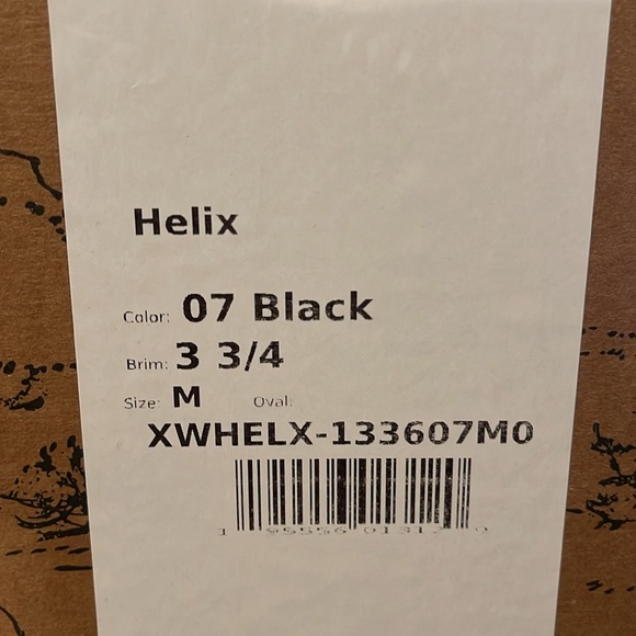 Helix Stetson hat. Medium. Never worn in box - Picture 6 of 7